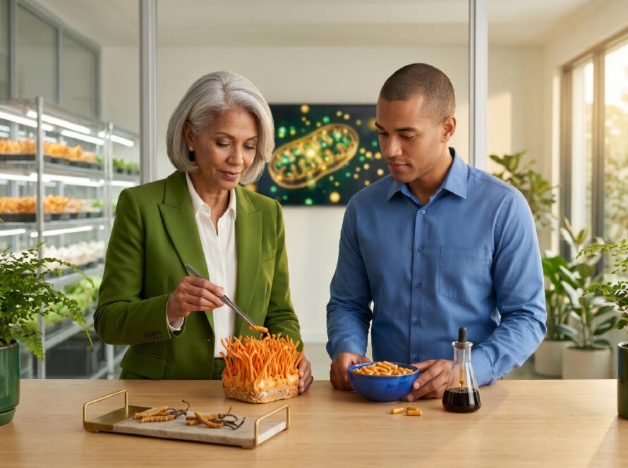 Cordyceps sinensis y Cordyceps militaris para energía, vitalidad y bienestar